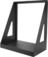 StarTech.com 12U Heavy Duty 2 Post Open Frame Network Rack - 350lbs - 19" Free Standing Desktop Rack for Computer, AV, Media, IT Equipment (2POSTRACK12) 12U 12u Rack