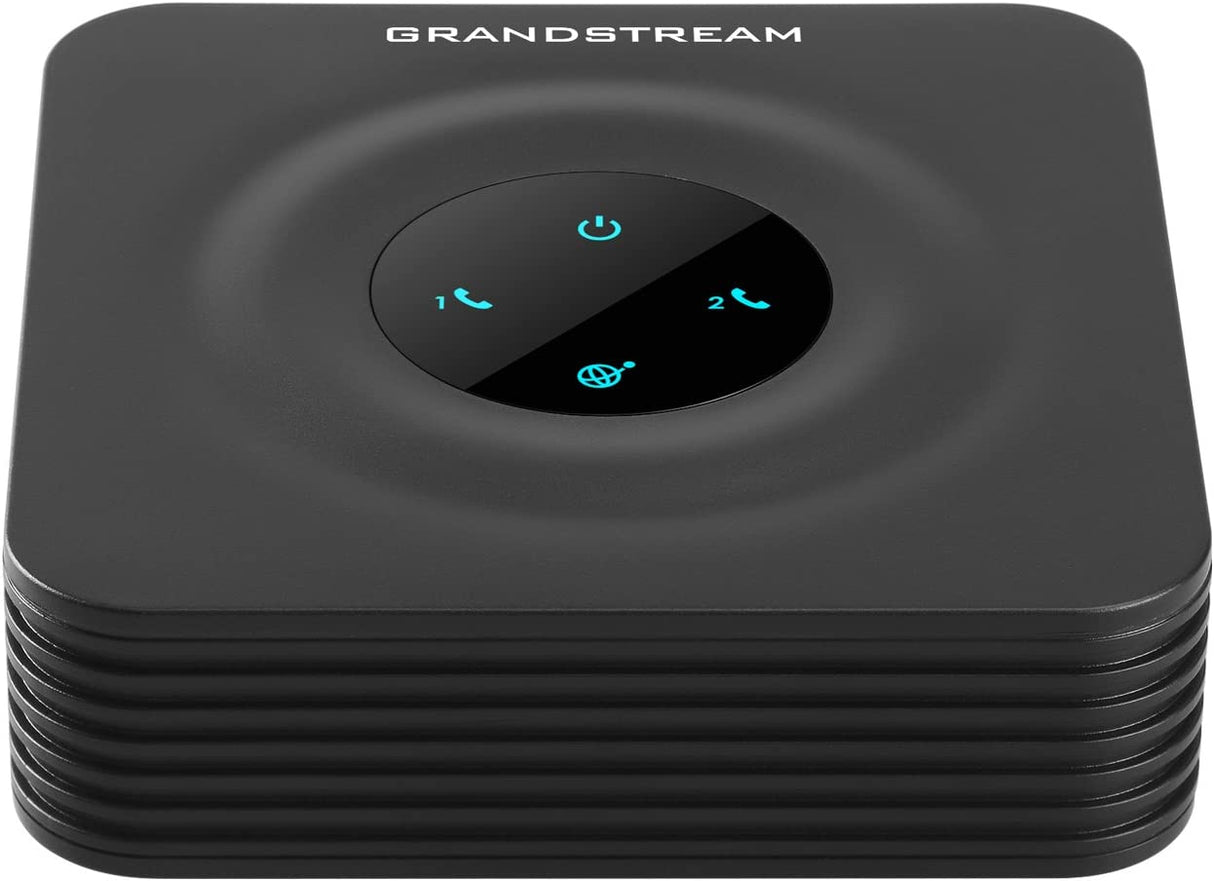 Grandstream GS-HT802 2 Port Analog Telephone Adapter VoIP Phone &amp; Device, Black