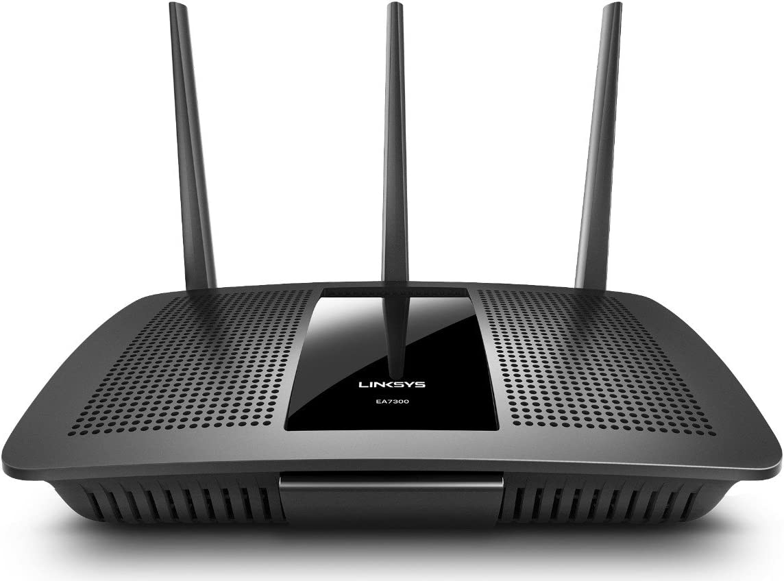 Linksys WiFi 5 Router, Dual-Band, 1,500 Sq. ft Coverage, 10+ Devices, Speeds up to (AC1750) 1.7Gbps - EA7300-CA