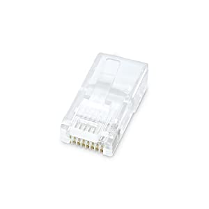 Belkin RJ45 Modular Connector Kit for 10BT Patch Cables (50 Pack) 50-Pack