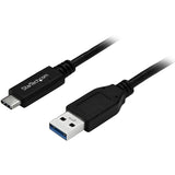 StarTech.com USB to USB C Cable – 1m / 3 ft – 5Gbps – USB A to USB C – USB Type C – USB Cable Male to Male – USB C to USB (USB315AC1M),Black USB 3.0 - C to A 3 ft / 1m