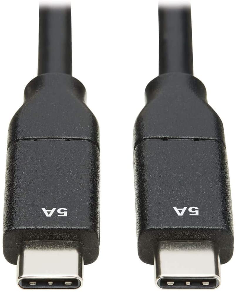 Tripp Lite USB Type C to USB C Cable USB 2.0 5A Rating USB-If Cert M/2M (U040-C2M-C-5A)