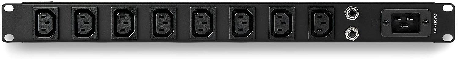 StarTech.com 1U 19 inch 8 Port Rack Mount PDU - IEC C13 Socket Rackmou ...
