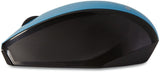 Verbatim Wireless Multi-Trac Mouse 2.4GHz with Nano Receiver - Ergonomic, Blue LED, Portable Mouse for Mac and Windows - Blue