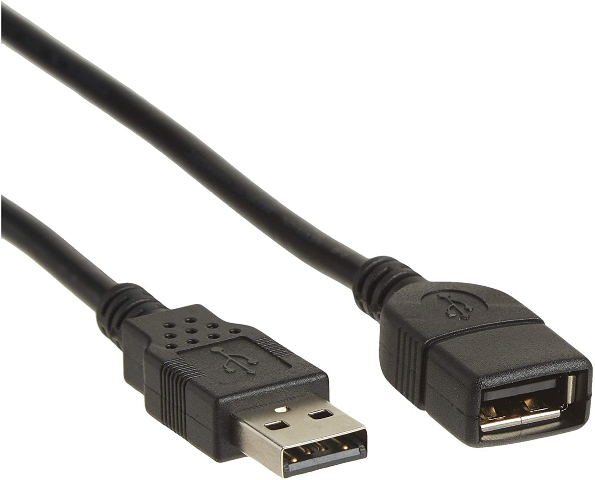 C2g/ cables to go C2G USB Short Extension Cable, USB Cable, USB A to A Cable, Black, 3.28 Feet (1 Meter), Cables to Go 52106 USB A Male to A Female 3.3 Feet Black
