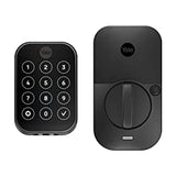Yale Assure Lock 2 Key-Free Touchscreen with Bluetooth in Black Suede Bluetooth (No Module Key-Free Touchscreen Black