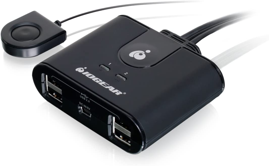 IOGEAR - GUB231 - 2-Port USB 2.0 Automatic Printer Switch