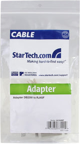 StarTech.com DB25 to RJ45 Modular Adapter - M/F - Serial adapter - DB-25 (M) to RJ-45 (F) (GC258MF)