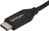 StarTech.com USB C to Micro USB Cable 2m 6ft - USB-C to Micro USB Charge Cable - USB 2.0 Type C to Micro B - Thunderbolt 3 Compatible (USB2CUB2M) 6 ft/ 2 m
