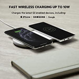 Belkin Quick Charge Dual Wireless Charging Pad - 10W Qi-Certified Charger Pad for iPhone, Samsung, Apple Airpods &amp; More - Charge While Listening to Music, Streaming Videos, &amp; Video Calls - Black black 10W Dual Pad Charger