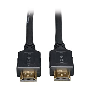 Tripp Lite High Speed HDMI Cable, HD 1080p, Digital Video with Audio (M/M), Black, 30-ft. (P568-030) 30 ft. Standard