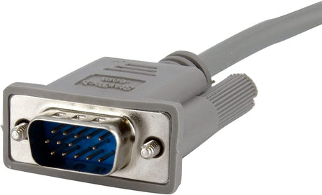 StarTech.com 15 ft Monitor VGA Cable - HD15 M/M - Supports resolutions up to 800x600 (MXT101MM15),Gray