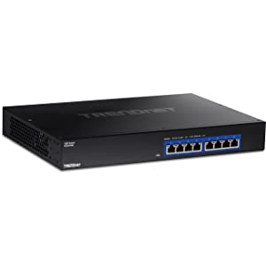 TRENDnet 8-Port 10G Switch, 8 x 10G RJ-45 Ports, 160Gbps Switching Capacity Rack mountable, 10 Gigabit Network Connections, Lifetime Protection, Black, TEG-S708 8 Port Switch