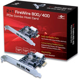 Vantec 2+1 FireWire 800/400 PCIe Combo Host Card