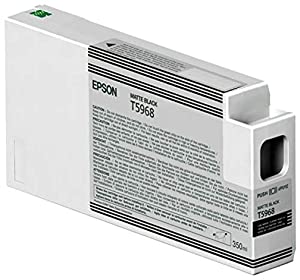 Epson T5968 Matte Black UltraChrome HDR Ink Cartridge (350 mL)