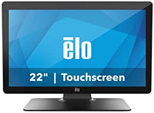 Elo 2202L - 22" Touchscreen Monitor with Stand - 1920 x 1080, 10 Touch, Black 22-inch With Stand