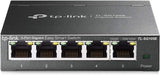 TP-Link 5 Port Gigabit Switch | Easy Smart Managed | Plug &amp; Play | Limited Lifetime Protection | Desktop/Wall-Mount | Shielded Ports | Support QoS, Vlan, IGMP and Link Aggregation (TL-SG105E) 5 Port w/ Enhanced Features