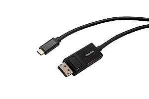 VisionTek USB-C to DisplayPort 1.4 (M/M) Cable - 2 Meter / 6 Feet (901289)