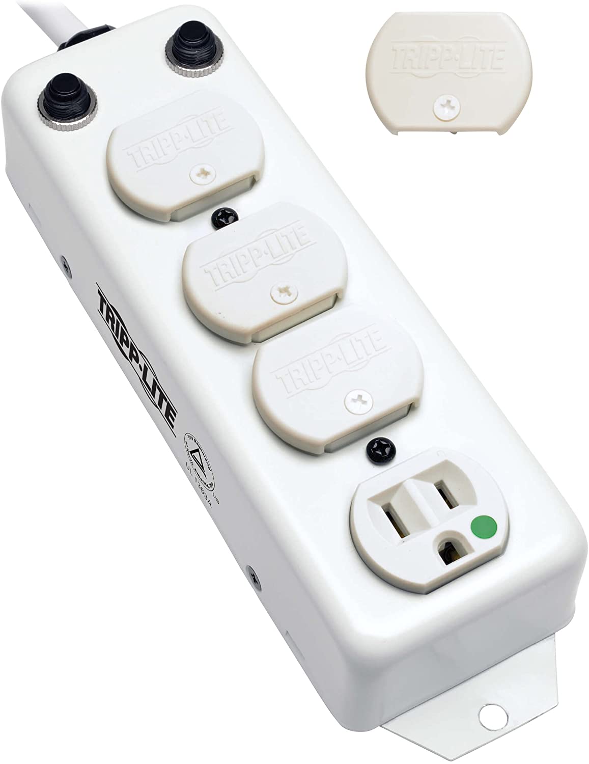 Tripp Lite PS415HGOEM 15Amp Power Strip Hospital Grade 4 outlets U