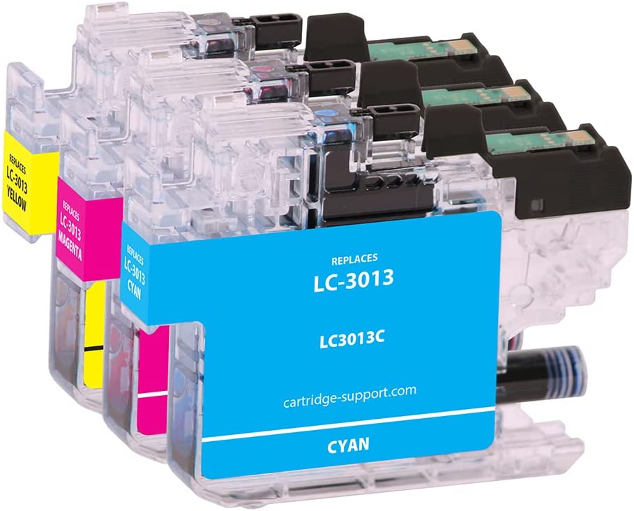 Clover imaging group Clover Replacement High Yield Ink Cartridges Replacement for Brother LC30133PKS | Cyan, Magenta, Yellow 3 Pack