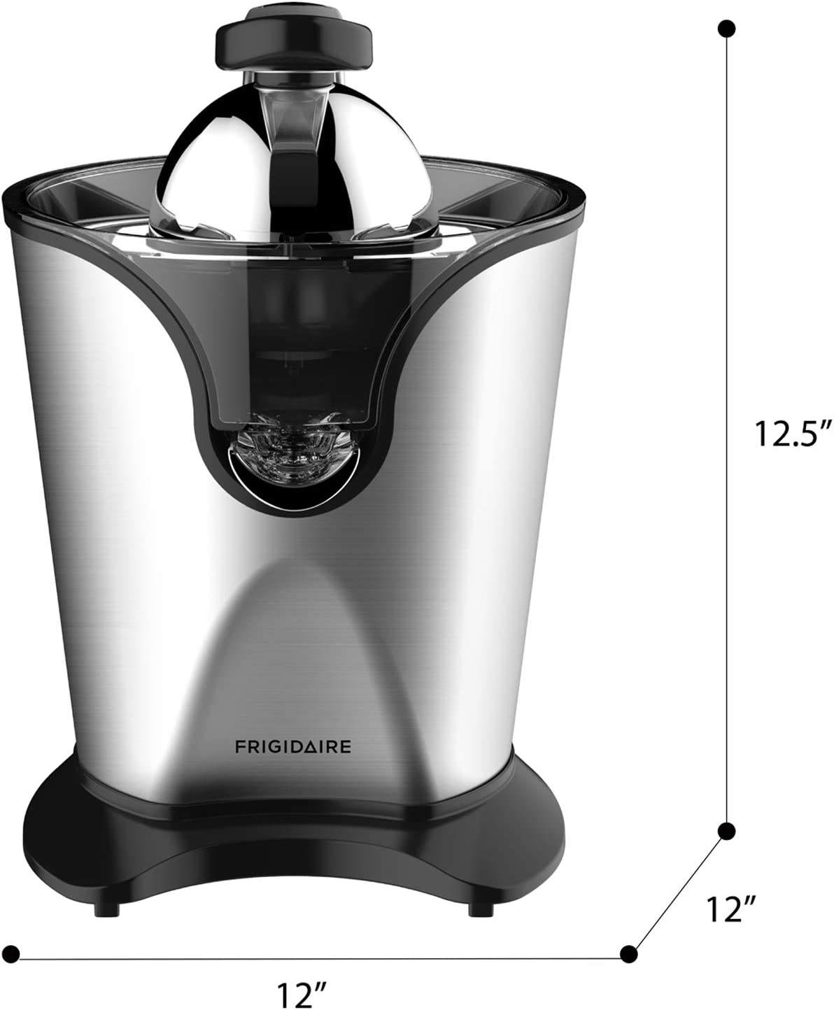 FRIGIDAIRE ECTJ1600S 160Watt Electric Citrus Juicer, Stainless Steel