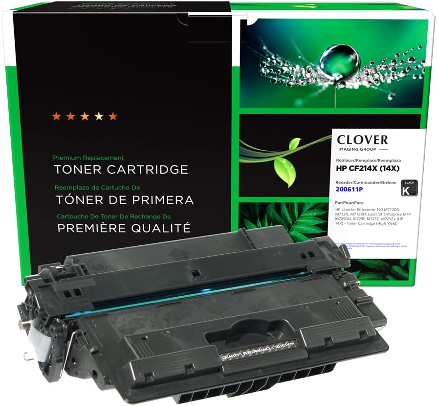 Clover imaging group Clover Remanufactured Toner Cartridge for HP 14X CF214X | Black