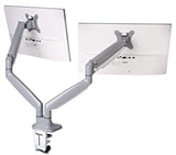 Kensington K55471WW Monitor Arm One Touch Height Adjustable , grey dual arm grey