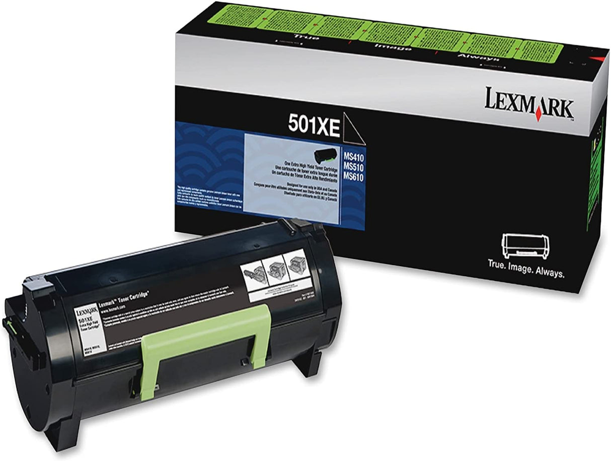 Lexmark 60F1X0E (601XE) Extra High Yield Toner Cartridge, Black