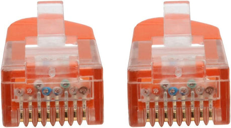 Tripp Lite Cat6 Cat5e Gigabit Molded Patch Cable RJ45 MM 550MHz Orange 20ft 20' (N200-020-OR) 20 ft. Orange
