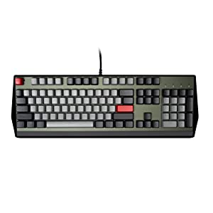 VisionTek OCPC KR1 Wired Premium Mechanical Gaming Keyboard, Per-Key RGB Lighting, Gateron red Linear Switch - 901540