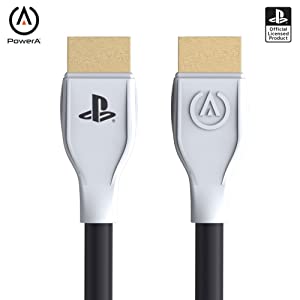 PowerA Ultra High Speed HDMI Cable for Playstation 5, Cable, HDMI 2.1, PS5, Officially Licensed PlayStation 5 HDMI Cable