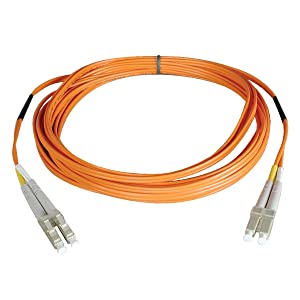 Tripp Lite Duplex Multimode 62.5/125 Fiber Patch Cable (LC/LC), 3M (10-ft.)(N320-03M) 3 meters