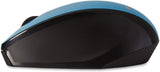 Verbatim Wireless Multi-Trac Mouse 2.4GHz with Nano Receiver - Ergonomic, Blue LED, Portable Mouse for Mac and Windows - Blue