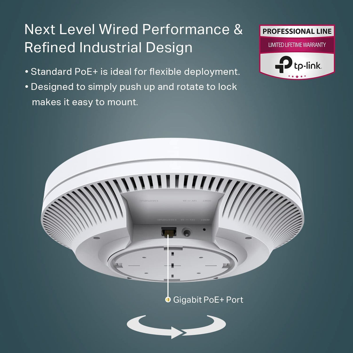 TP-Link EAP620 HD | Omada WiFi 6 AX1800 Wireless Gigabit Access Point for High-Density Deployment | OFDMA, Mesh, Seamless Roaming &amp; MU-MIMO | SDN Integrated | Cloud Access &amp; Omada App | PoE+ Powered