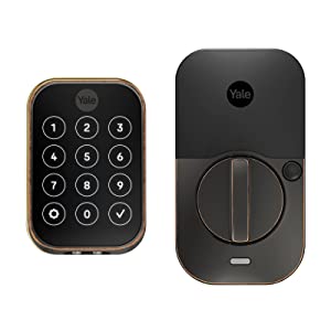 Yale Assure Lock 2 Key-Free Touchscreen with Bluetooth in Oil Rubbed Bronze Bluetooth (No Module Key-Free Touchscreen Bronze