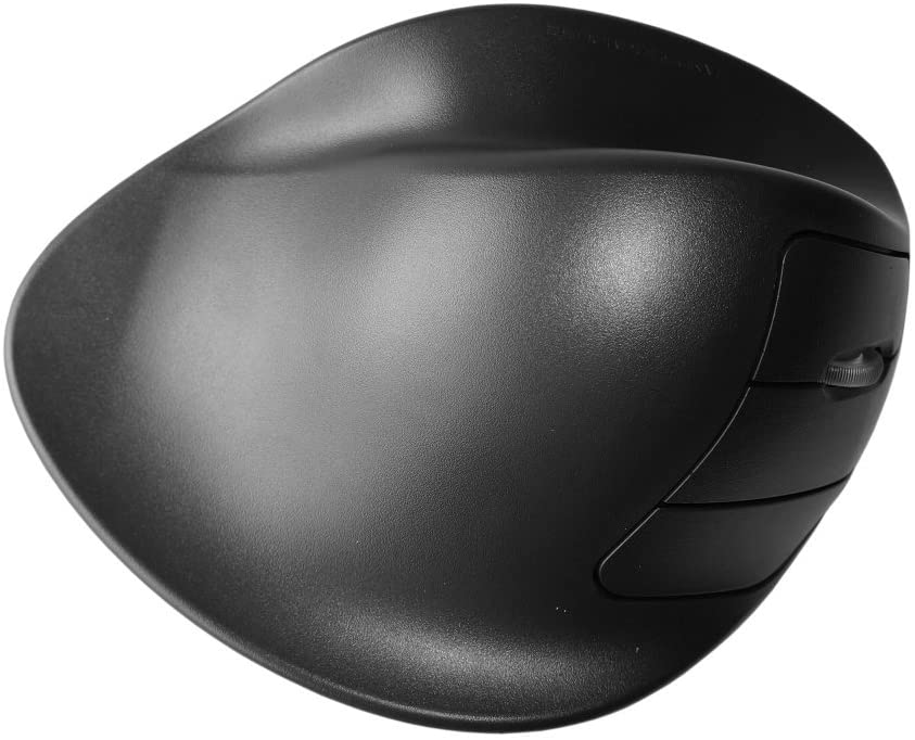 Hippus L2UB-LC Wireless Light Click HandShoe Mouse (Right Hand, Large, Black)