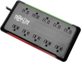 Tripp Lite 10-Outlet Surge Protector Power Strip 6ft Cord 2880 Joules Black $100K Insurance (TLP1006B) 10-Outlet Outlet