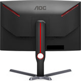 AOC Gaming CQ27G3S Frameless Curved Gaming Monitor, QHD 2K 2560x1440, 1000R VA, 165Hz 1ms, FreeSync Premium