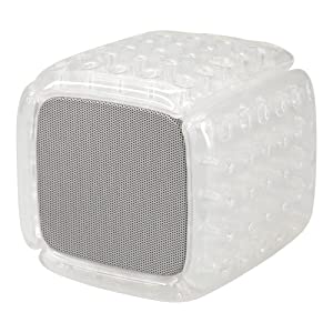 iLive Square Cushion Color-Changing Bluetooth Speaker White