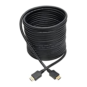 Tripp Lite High-Speed HDMI Cable, 25 ft., with Gripping Connectors - 1080p, M/M, Black (P568-025-BK-GRP) 25 ft. Gripping Connectors