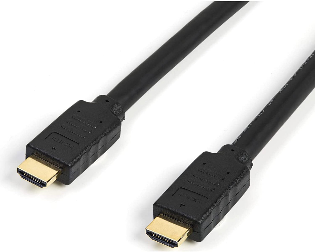 StarTech.com 15ft (5m) Premium Certified HDMI 2.0 Cable with Ethernet - High Speed Ultra HD 4K 60Hz HDMI Cable HDR10 - Long HDMI Cord (Male/Male Connectors) - For UHD Monitors, TVs, Displays (HDMM5MP) 15 ft/5m