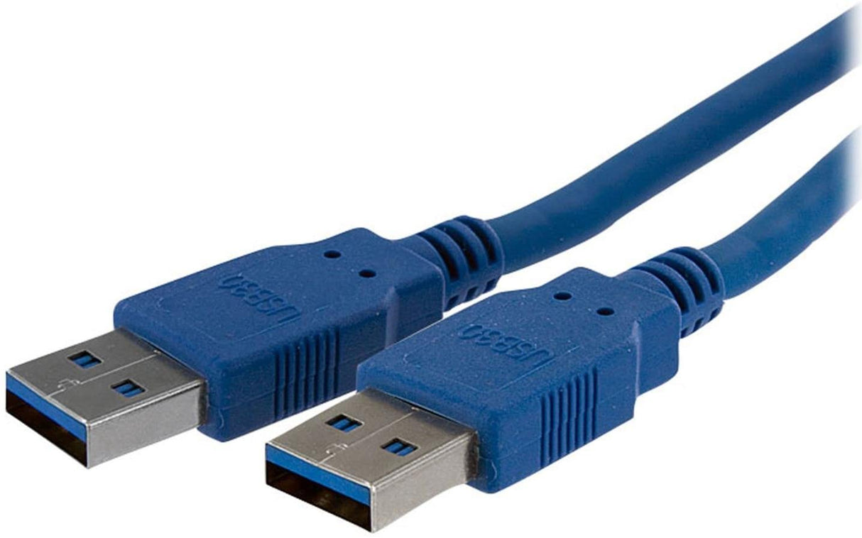 StarTech.com 6 ft / 2m SuperSpeed USB 3.0 Cable A to A - USB 3 A (m) to USB 3 A (m) (USB3SAA6) 6 ft / 2m Blue