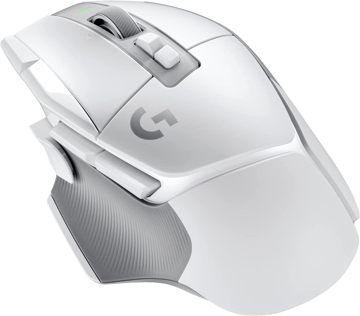 Logitech G502 X LIGHTSPEED Wireless Gaming Mouse - Optical mouse with LIGHTFORCE hybrid optical-mechanical switches, HERO 25K gaming sensor, compatible with PC - macOS/Windows - White White Wireless Non-RGB