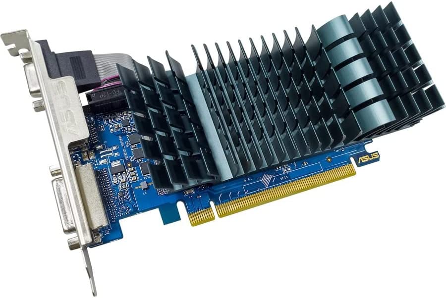ASUS NVIDIA GeForce GT 730 Graphics Card GT730-SL-2GD3-BRK-EVO (PCIe 2.0, 2GB DDR3 Memory, Low-Profile, Auto-Extreme Technology, GPU Tweak II)