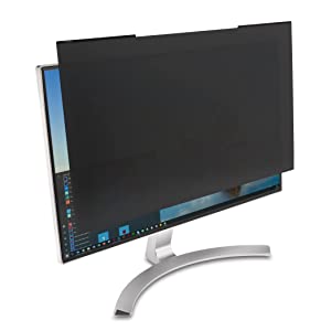 Kensington MagPro 24 Inch Magnetic Computer Privacy Screen for Desktop, Removable 16:9 Computer Privacy Filter, Anti-Glare Blue Ray Reduction, Compatible with Slim Bezel Monitors (K58357WW) 24" (16:9) Magnetic Privacy Screen