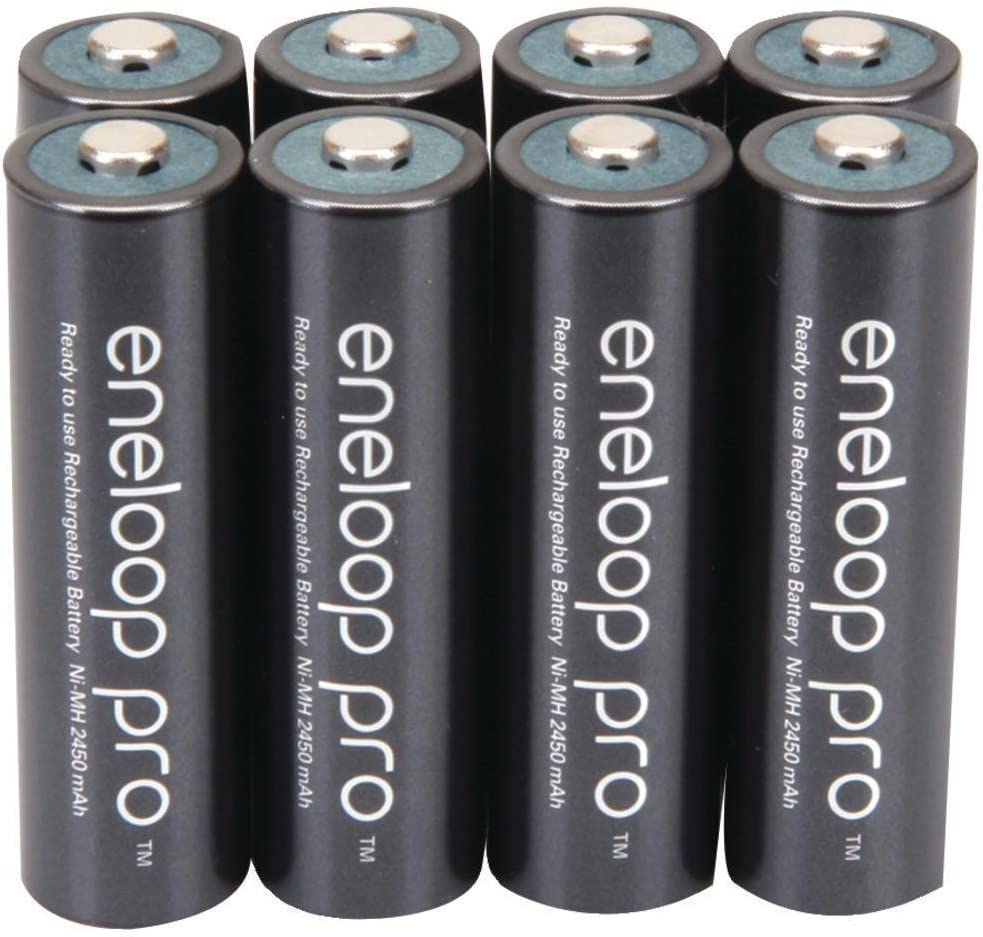 Panasonic(r) Bk-3hcca8ba Eneloop(r) Rechargeable Xx Batteries (aa; 8 Pk) 4.25in. x 3.38in. x 1.25in.