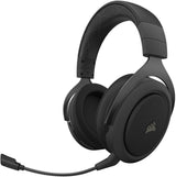 Corsair HS70 Pro Wireless Gaming Headset - 7.1 Surround Sound Headphones for PC, MacOS, PS5, PS4 - Discord Certified - 50mm Drivers – Carbon Carbon Pro Wireless Headset