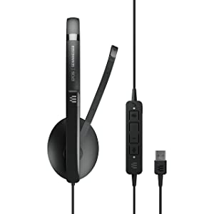 EPOS | SENNHEISER Adapt 160T ANC USB Headset Black Duo Ear