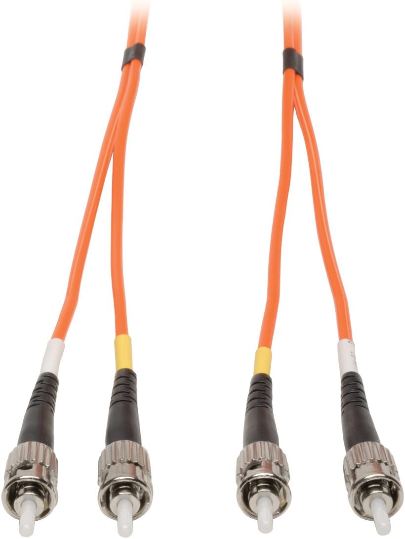 Tripp Lite Duplex Multimode 62.5/125 Fiber Patch Cable (ST/ST), 1M (3-ft.)(N302-003) 1 meter