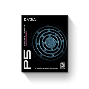 EVGA Supernova 750 P5, 80 Plus Platinum 750W, Fully Modular, Eco Mode with FDB Fan, 10 Year Warranty, Includes Power ON Self Tester, Compact 150mm Size, Power Supply 220-P5-0750-X1 P5 Supernova 750W
